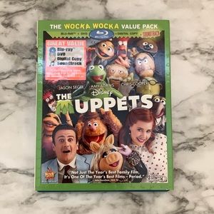 Disney The Muppets BluRay, DVD, and digital copy soundtrack.